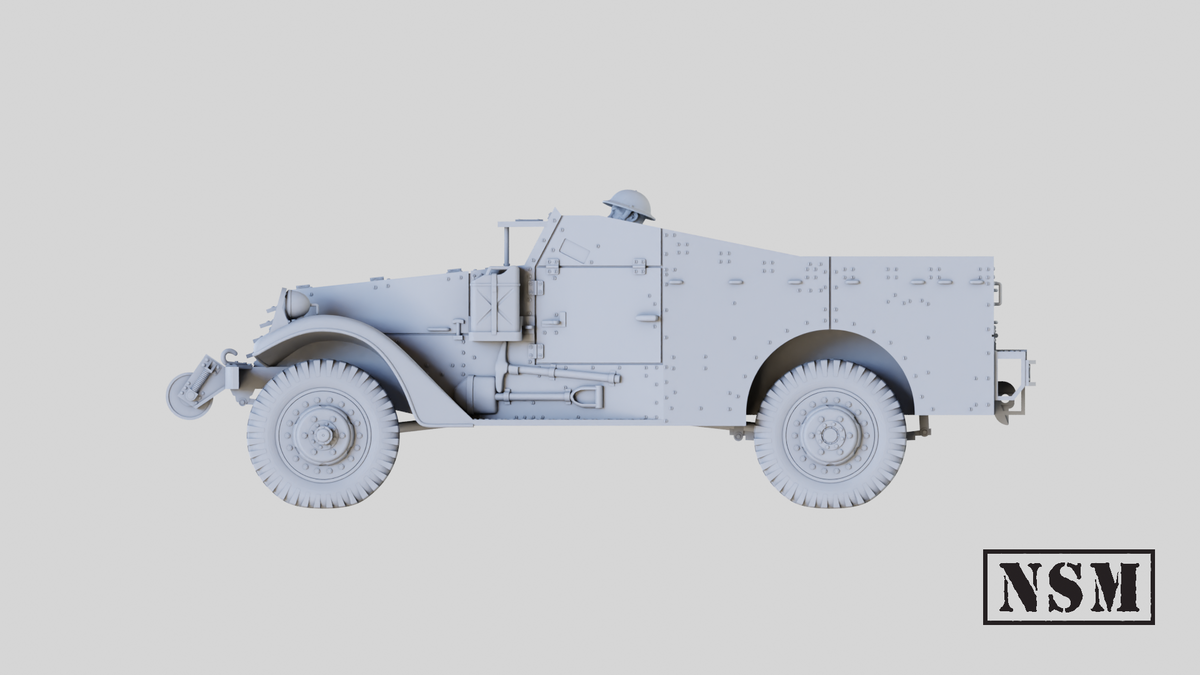 NSM M3A1 Scout Car Ambulance (USA, British, Soviet, WW2)