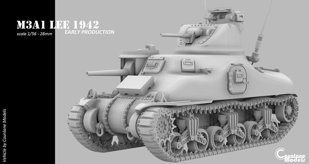 Counlane M3A1 Lee  Early (USA, WW2)