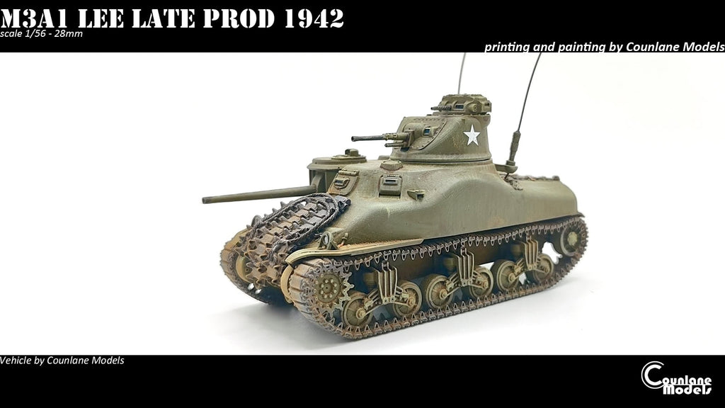 Counlane M3A1 Lee  Late (USA, WW2)