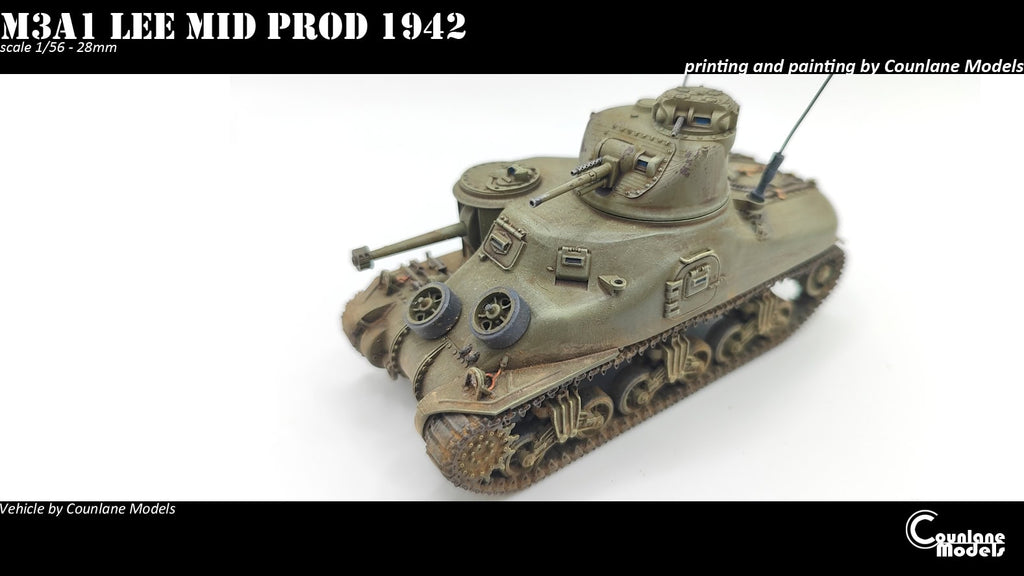 Counlane M3A1 Lee  Mid (USA, WW2)