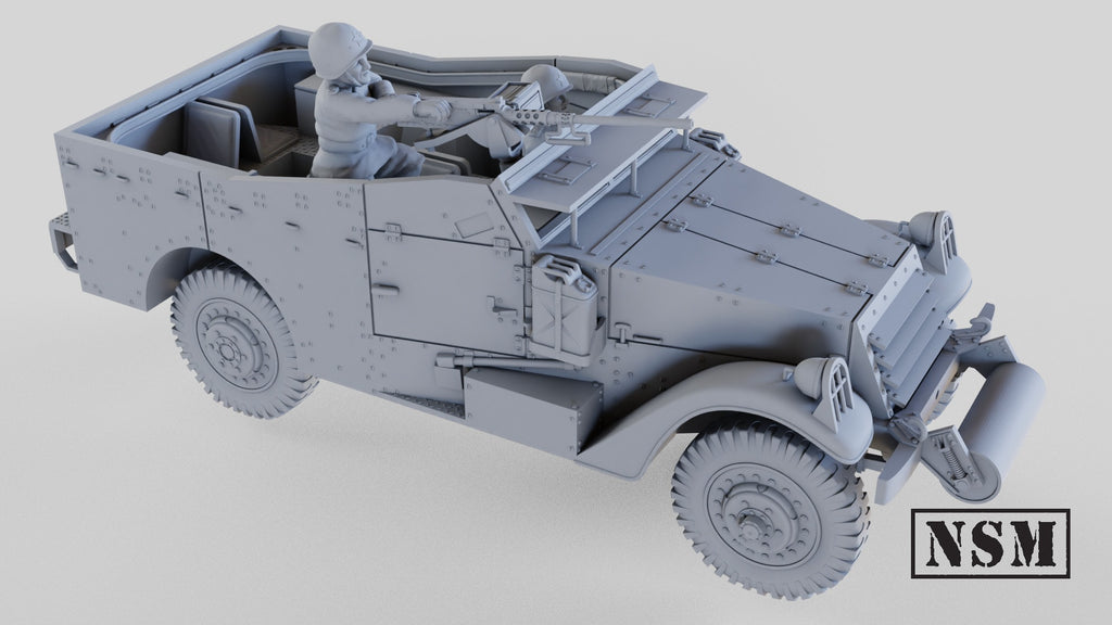 NSM M3A1 Scout Car – Soviet Army (Soviet, WW2)