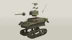 WG3D Stuart M3A1 (M3L) with sponson gun (US, WW2, Lend-Lease)