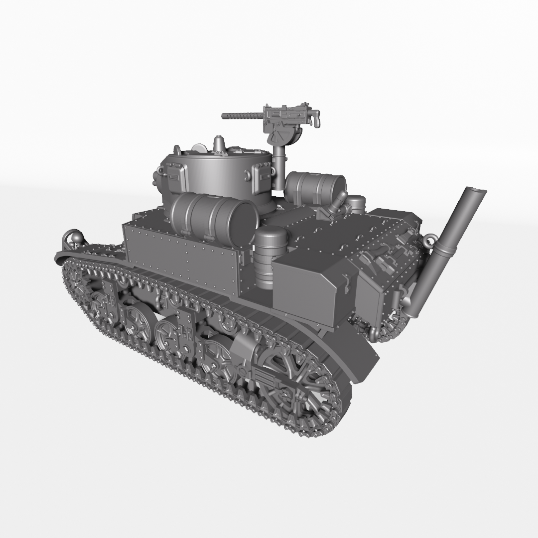 WG3D M3A1 Stuart Satan (flamethrower) (US, WW2)
