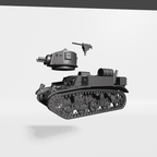 WG3D M3A1 Stuart Satan (flamethrower) (US, WW2)