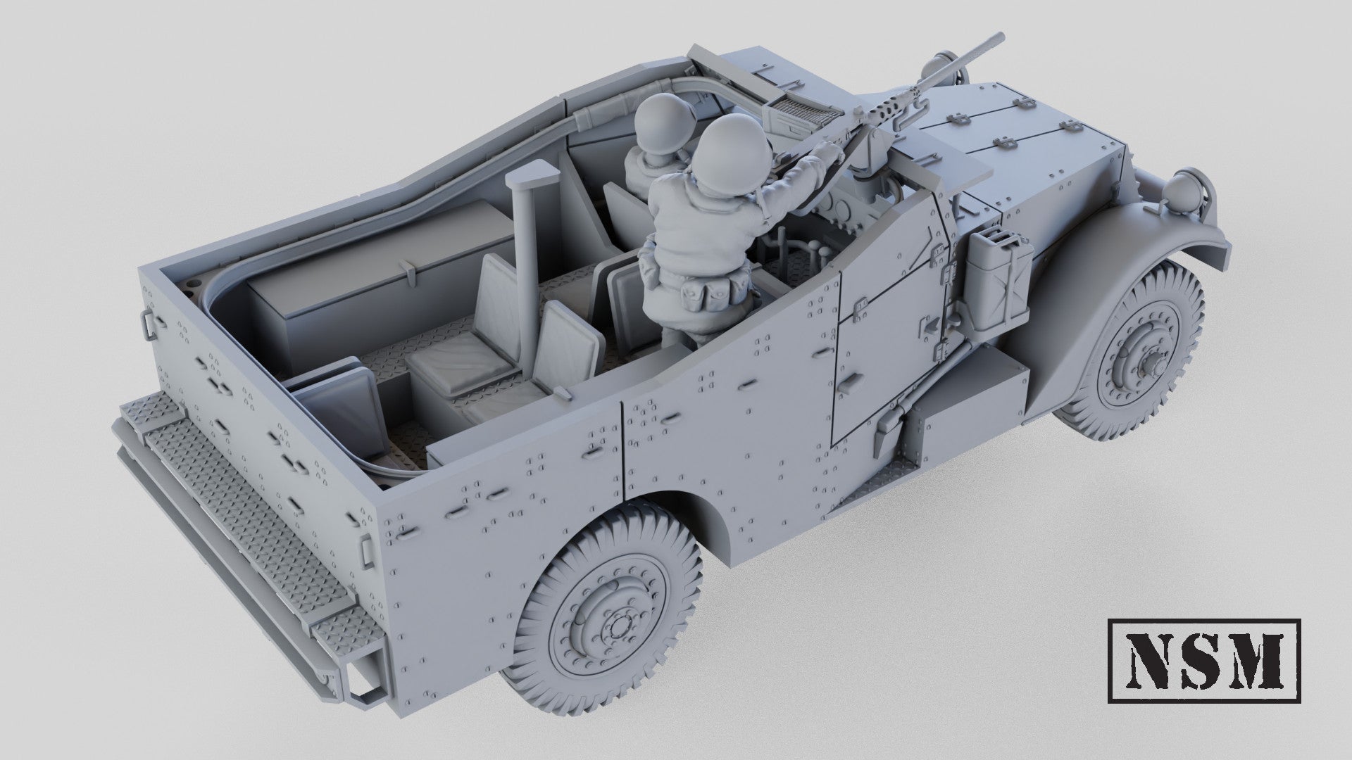 NSM M3A1 Scout Car (USA, WW2)