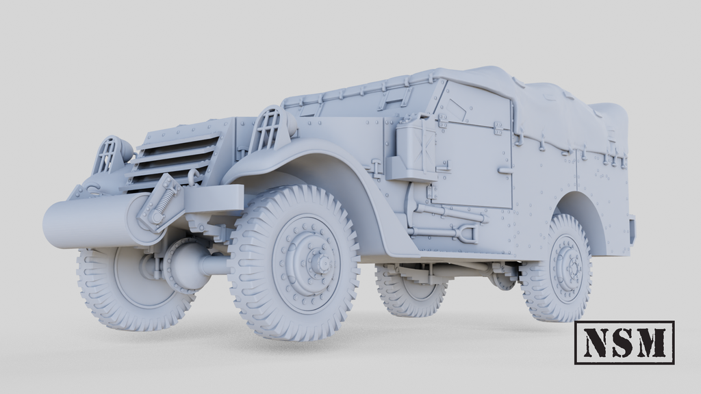NSM M3A1 Scout Car (British, WW2)