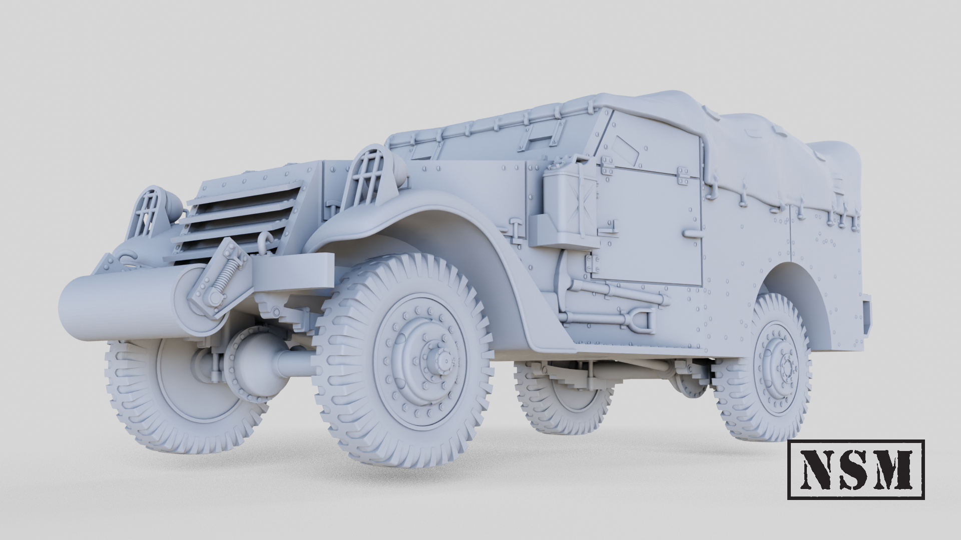 NSM M3A1 Scout Car (British, WW2)