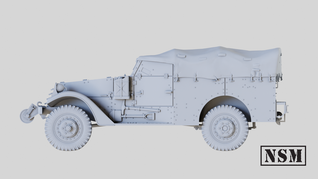 NSM M3A1 Scout Car (British, WW2)