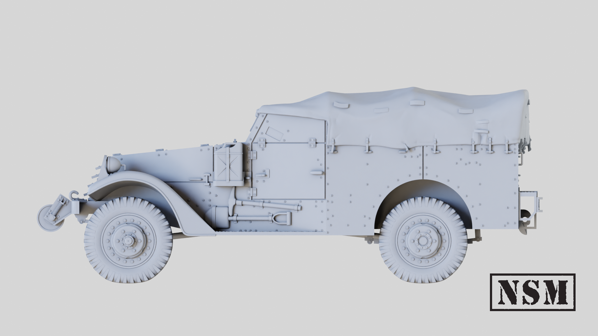 NSM M3A1 Scout Car (British, WW2)