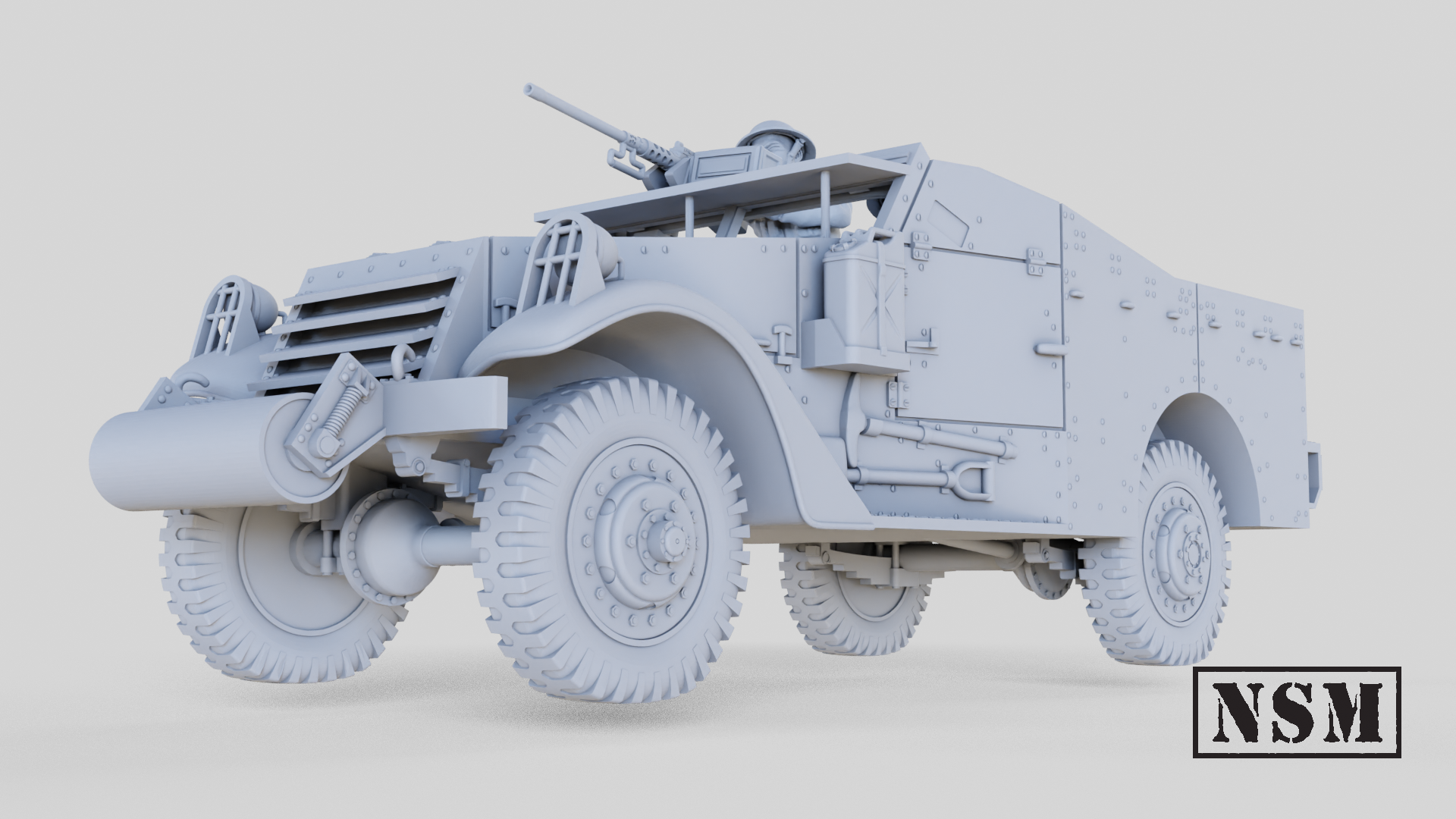 NSM M3A1 Scout Car (British, WW2)