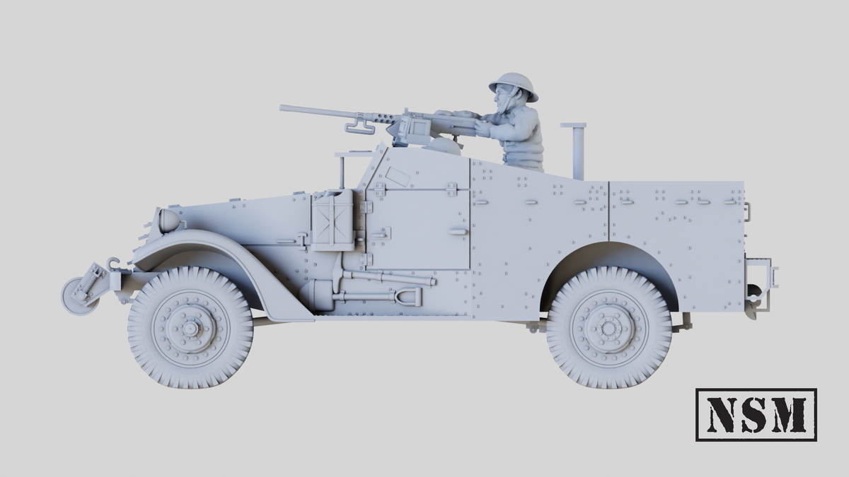 NSM M3A1 Scout Car (British, WW2)