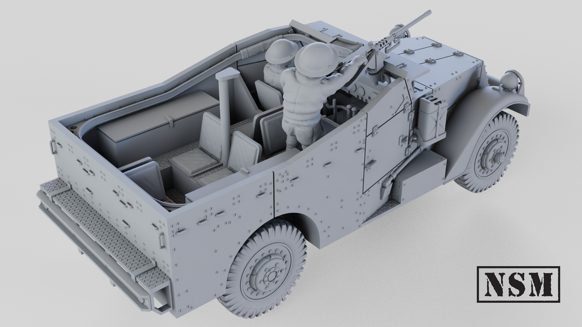 NSM M3A1 Scout Car (British, WW2)