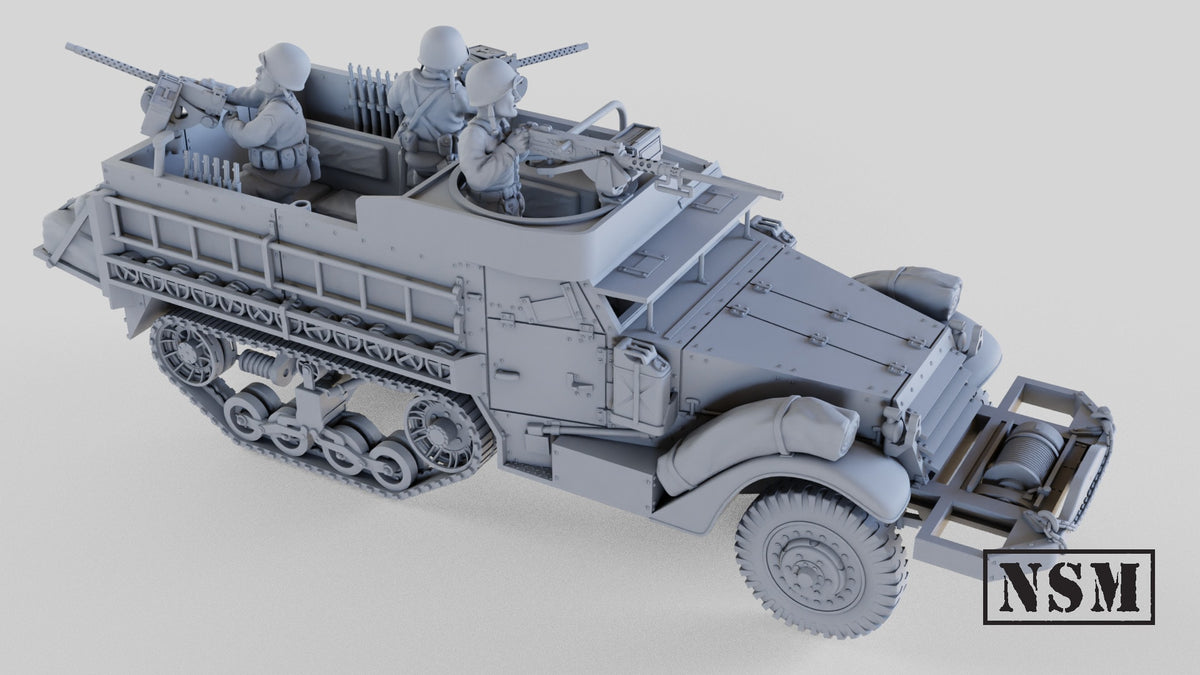 NSM M3A2 Halftrack (USA, WW2)