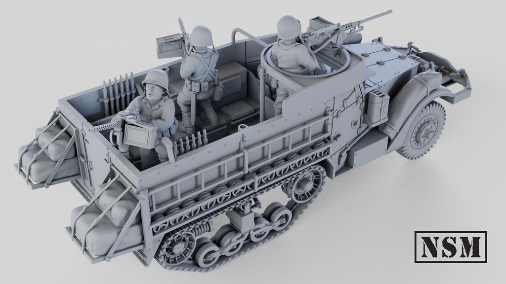 NSM M3A2 Halftrack (USA, WW2)