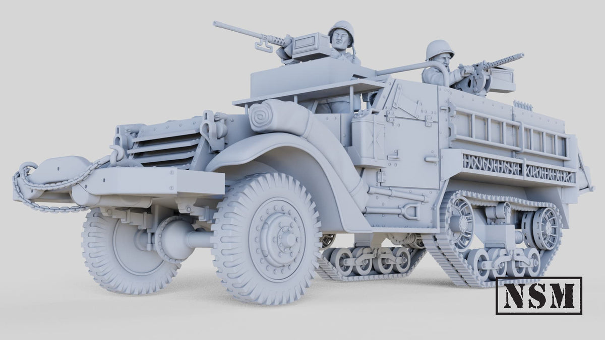 NSM M3A2 Halftrack (USA, WW2)