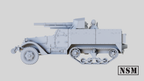 NSM M3 75mm GMC Halftrack (option T12) (USA, WW2)