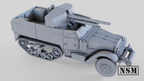 NSM M3 75mm GMC Halftrack (option T12) (USA, WW2)