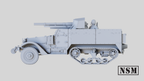 NSM M3 75mm GMC Halftrack (option T12) (USA, WW2)