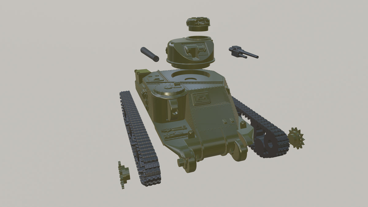 WG3D M3 LEE Medium Tank (USA, WW2, D-day)