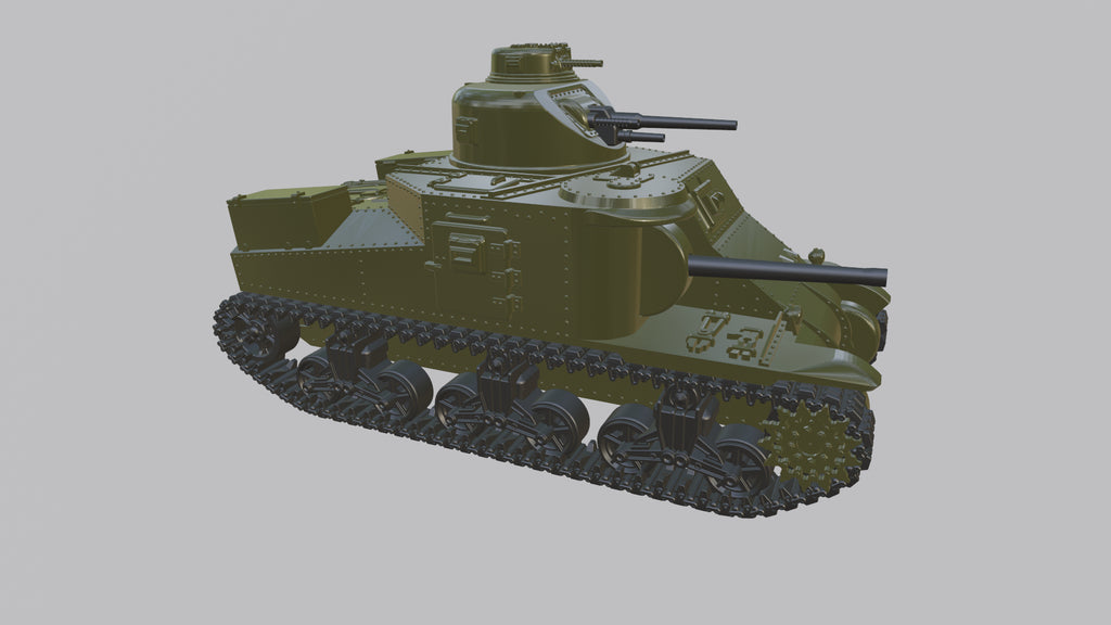 WG3D M3 LEE Medium Tank (USA, WW2, D-day)