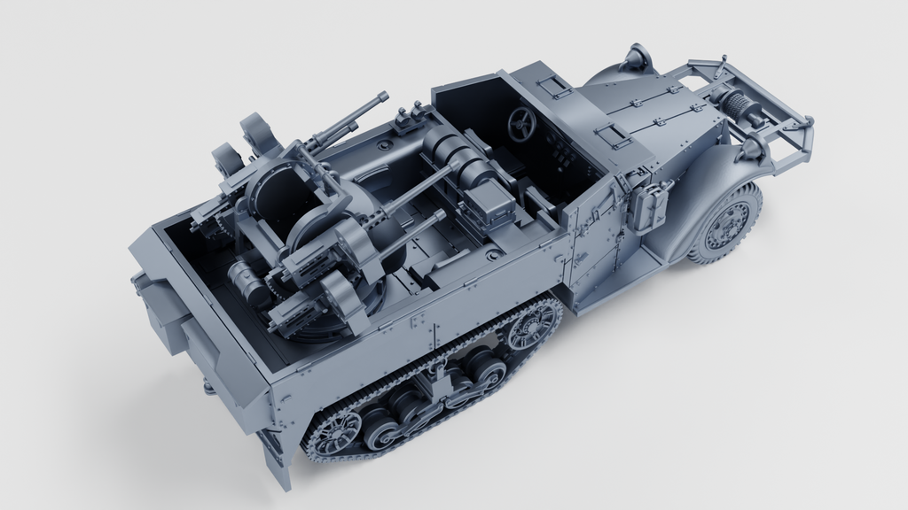 WG3D Halftrack M3 “Quad 50” (US, WW2)