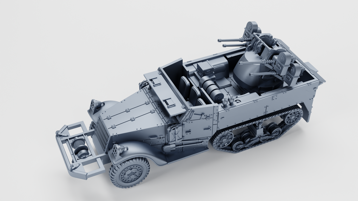 WG3D Halftrack M3 “Quad 50” (US, WW2)