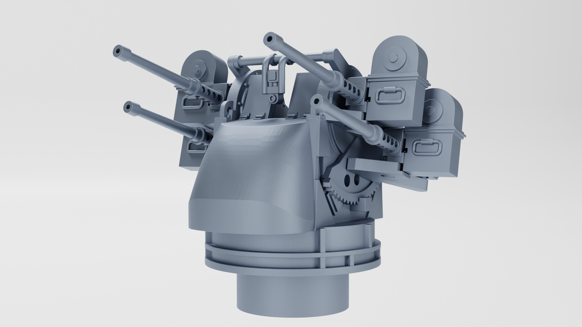 WG3D Halftrack M3 “Quad 50” (US, WW2)