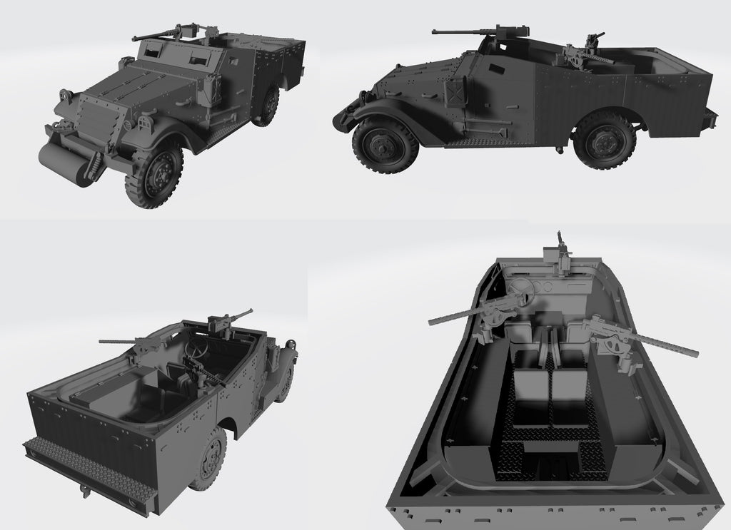 Arvernes M3 Scout Car (USA, WW2)