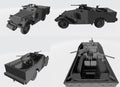 Arvernes M3 Scout Car (USA, WW2)
