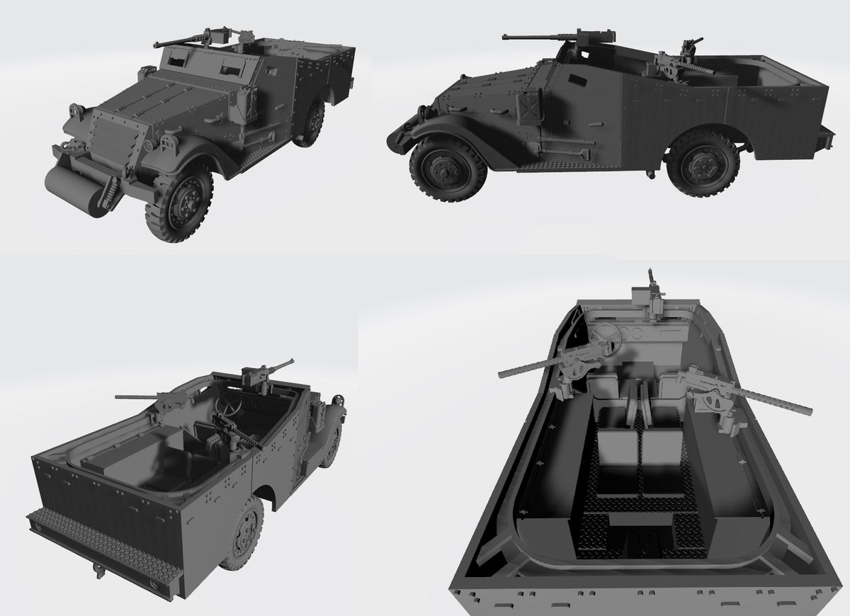 Arvernes M3 Scout Car (USA, WW2)