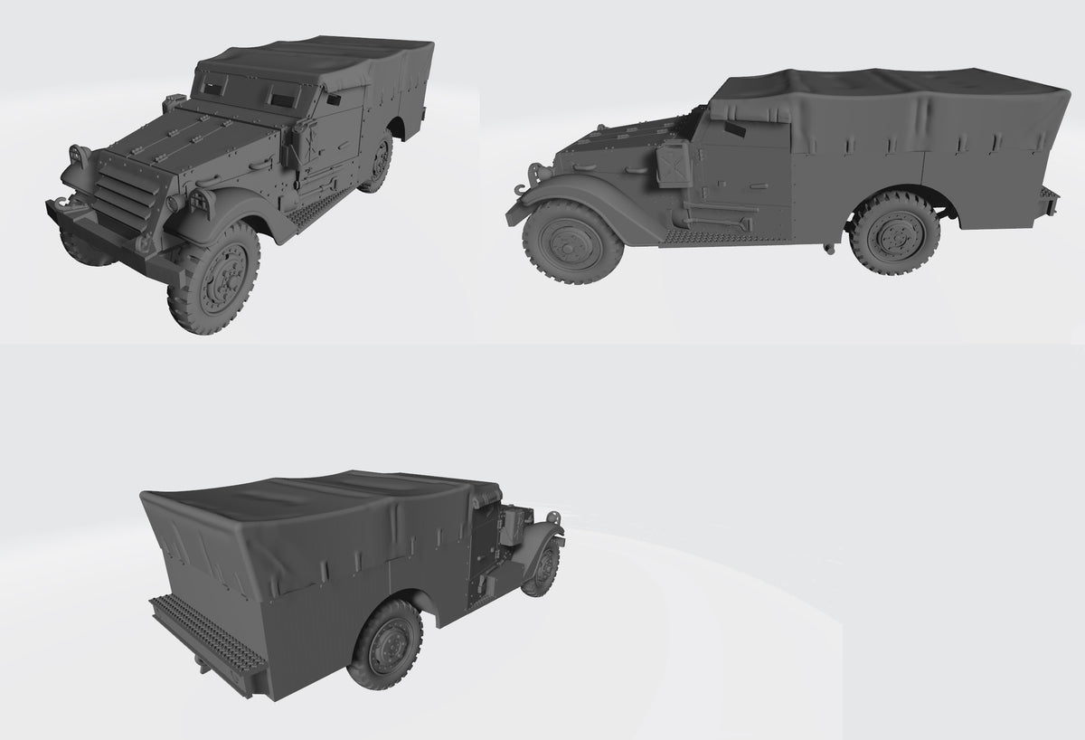 Arvernes M3 Scout Car (USA, WW2)