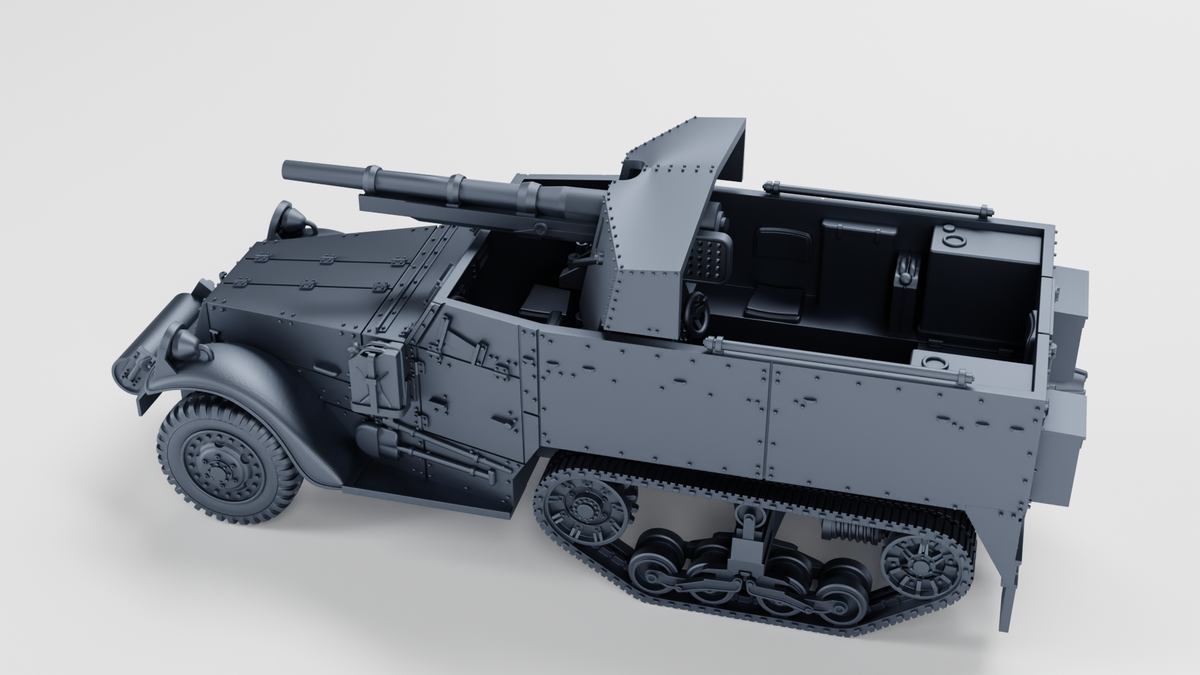 WG3D Halftrack M3 75 mm GMC (US, WW2)