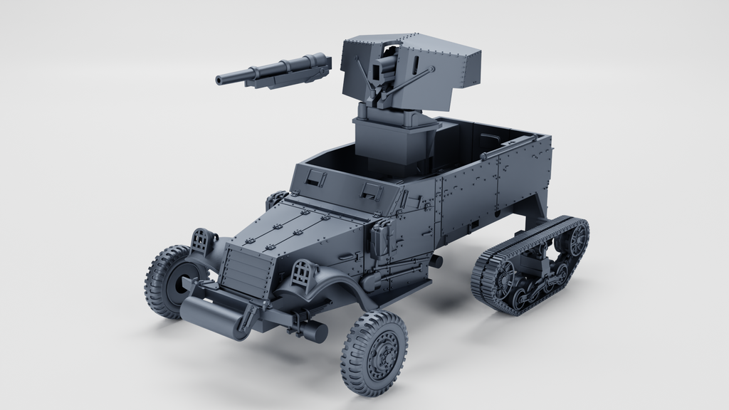 WG3D Halftrack M3 75 mm GMC (US, WW2)