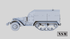 NSM Halftrack M3 Command Version - (UK, WW2)