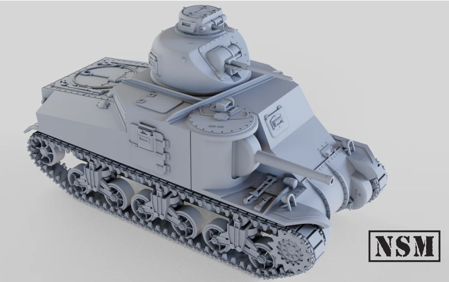 NSM M3A2  Lee - Early Production (USA, WW2)