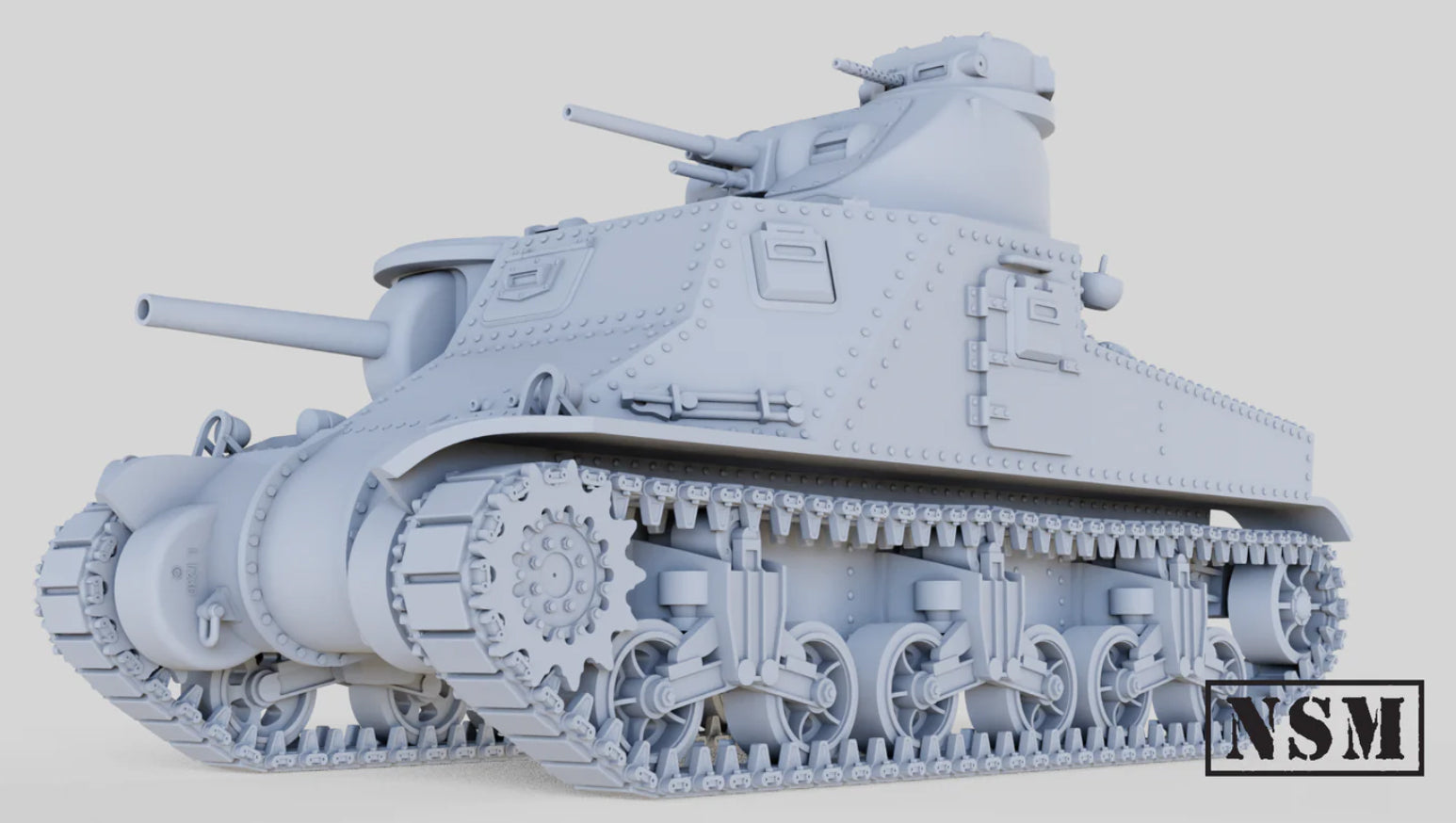 NSM M3A2  Lee - Early Production (USA, WW2)