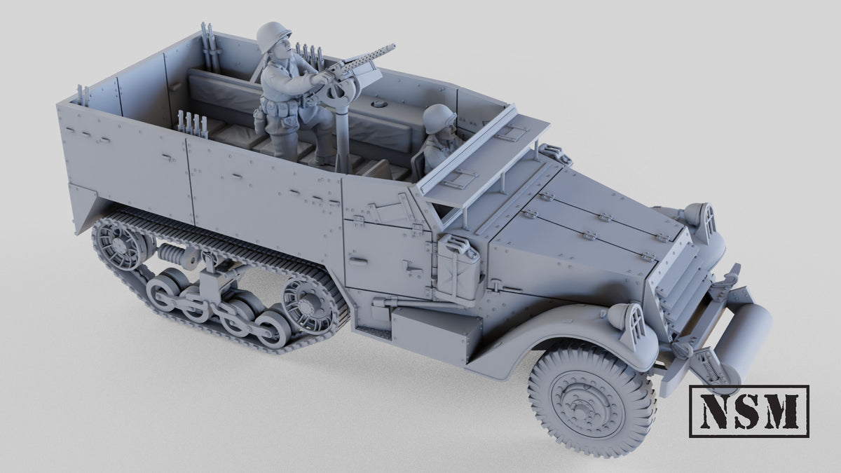 NSM M3 Halftrack - Mid Production  (USA, WW2)