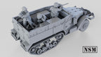 NSM M4 Mortar Carrier Halftrack - Early and Late Productions (USA, WW2)