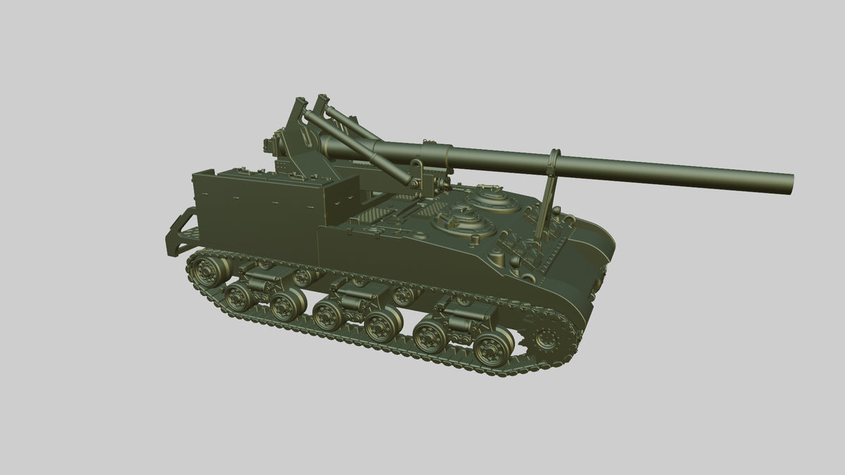 WG3D m40 155mm GMC (US, WW2+Korean war)
