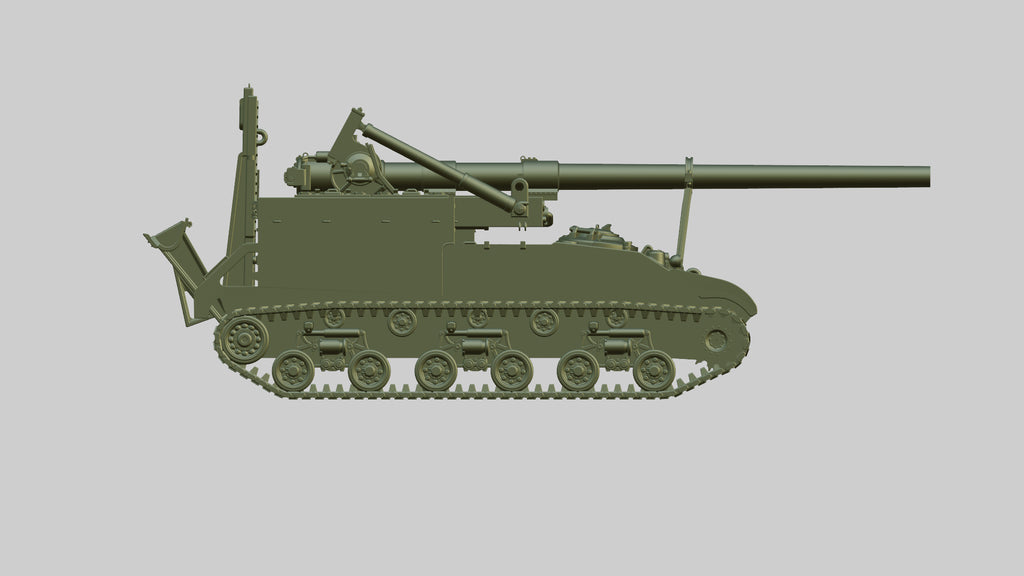 WG3D m40 155mm GMC (US, WW2+Korean war)