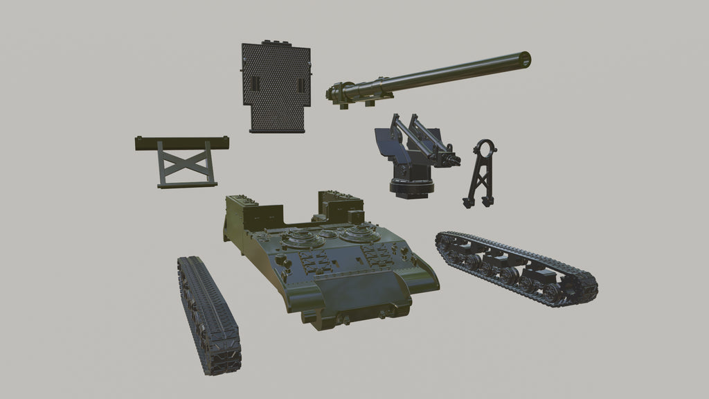 WG3D m40 155mm GMC (US, WW2+Korean war)