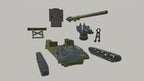 WG3D m40 155mm GMC (US, WW2+Korean war)