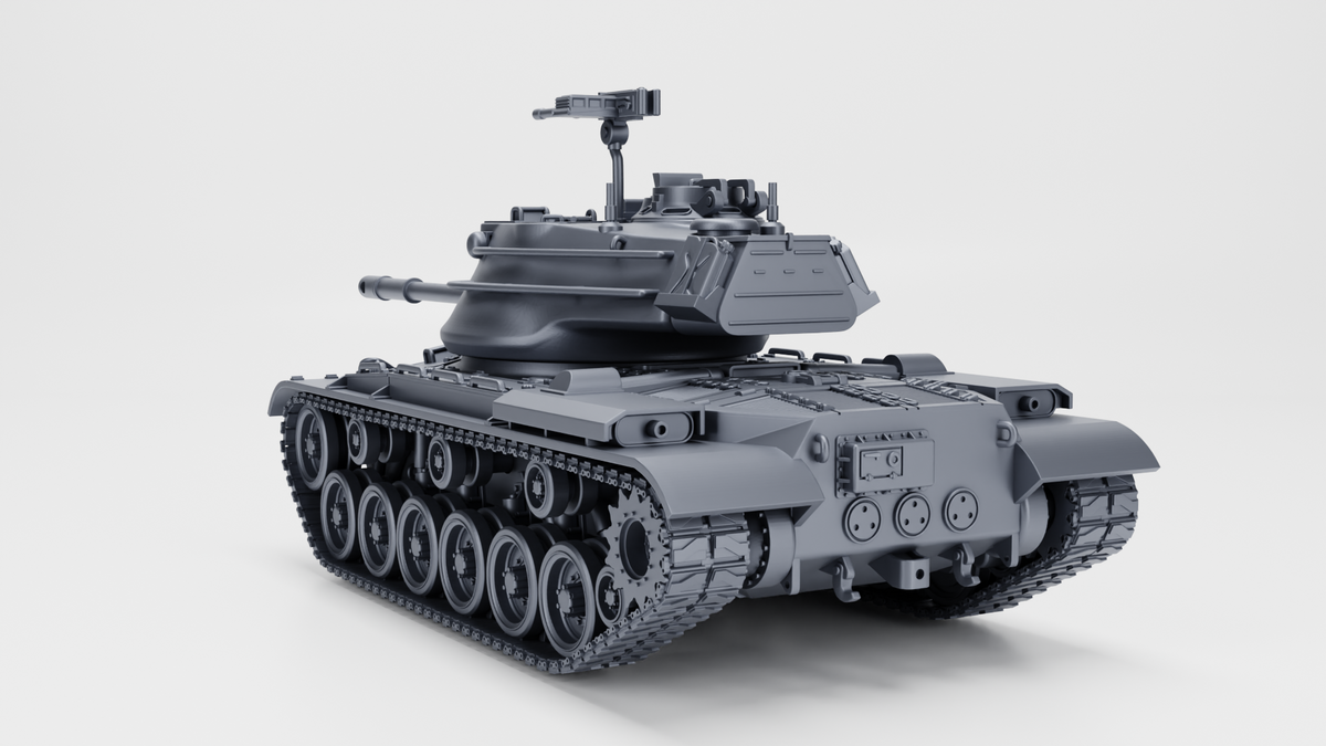 WG3D M47 General Patton II (US, 1952, post-WW2)