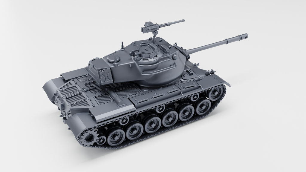 WG3D M47 General Patton II (US, 1952, post-WW2)