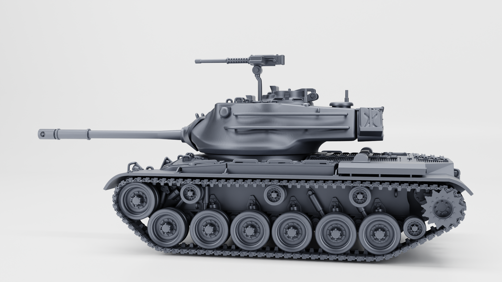 WG3D M47 General Patton II (US, 1952, post-WW2)