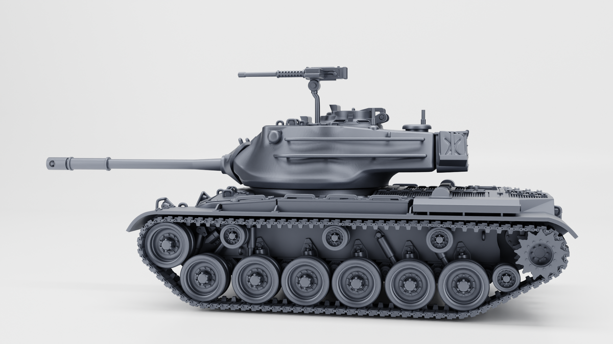 WG3D M47 General Patton II (US, 1952, post-WW2)