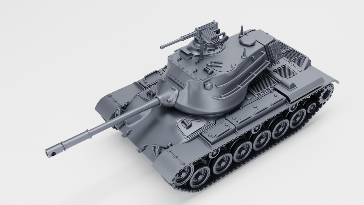 WG3D M47 General Patton II (US, 1952, post-WW2)