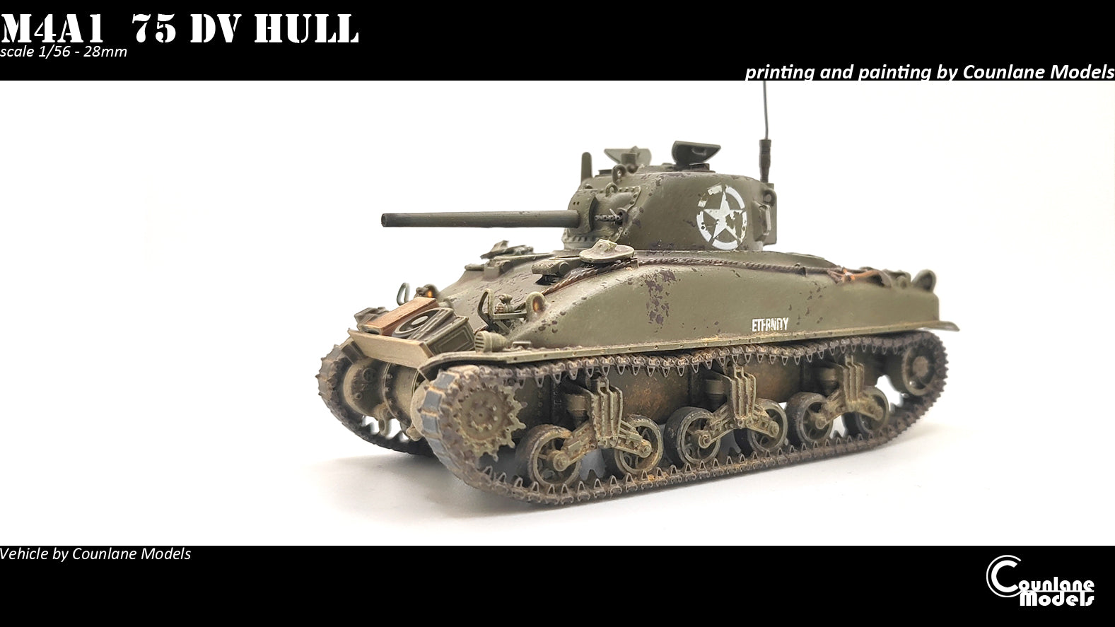 Counlane Sherman M4A1 DV Hull 1942 (USA, WW2)