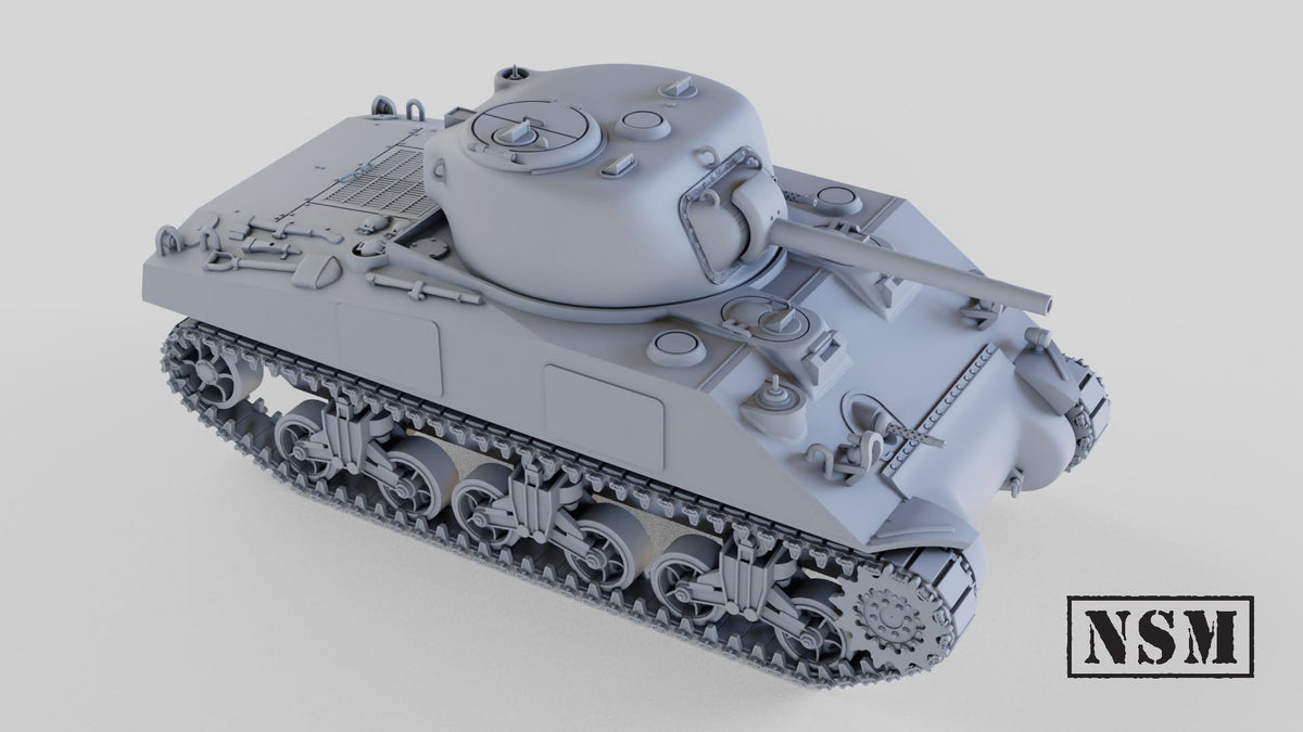 NSM M4A2 Sherman - Early and Mid Production - (USA, UK, Soviet, WW2)