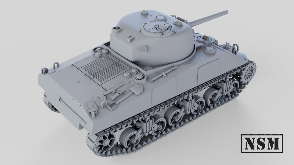 NSM M4A2 Sherman - Early and Mid Production - (USA, UK, Soviet, WW2)